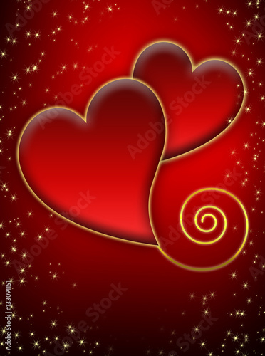 Valentine s day abstract background