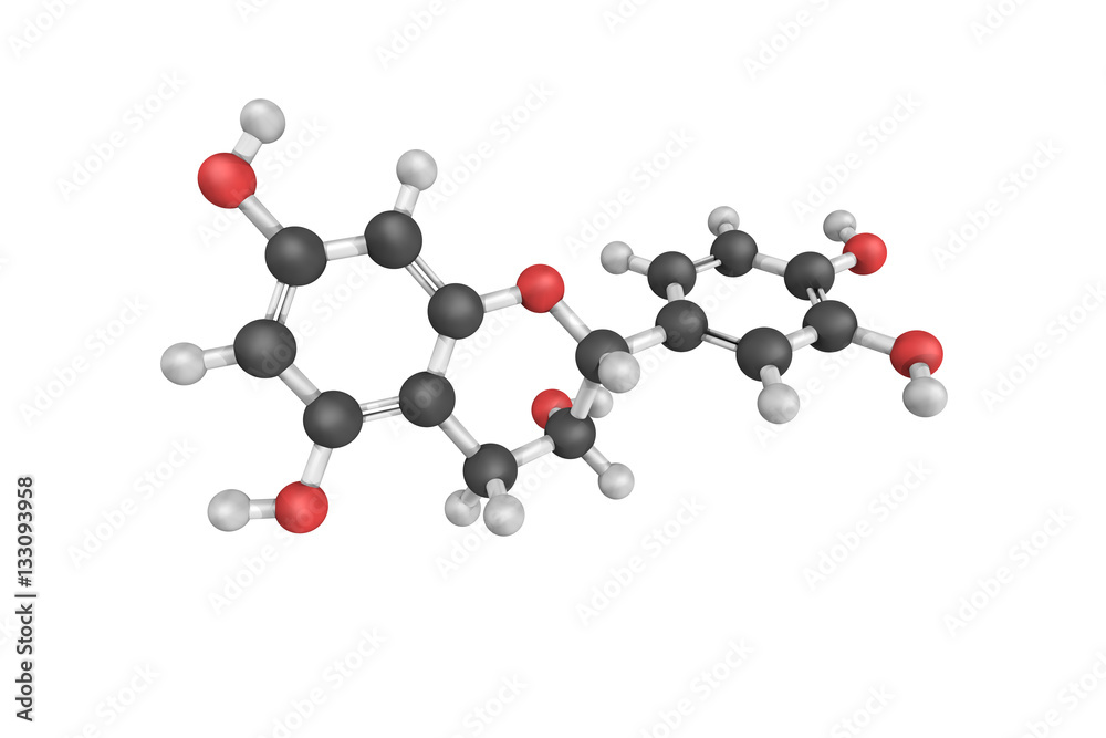 3d structure of Epicatechin, a cis configuration of Catechin, a 3d structure of Epicatechin, a cis configuration of Catechin, a