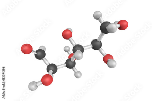 3d structure of Maltodextrin, a polysaccharide that is used as a photo