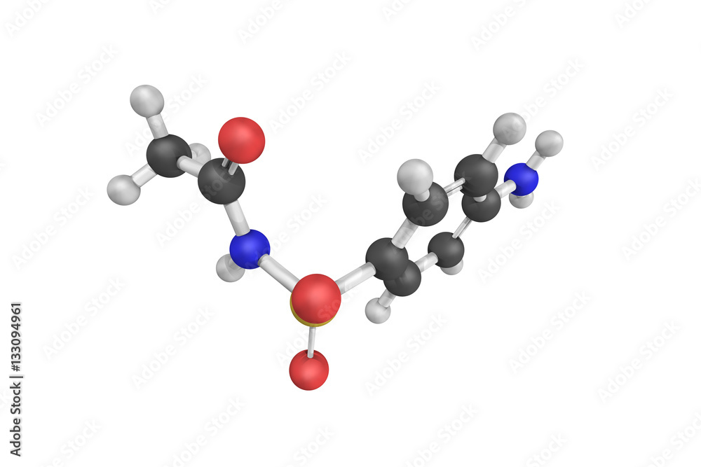 3d structure of Sulfacetamide, 10% topical lotion, approved for 3d structure of Sulfacetamide, 10% topical lotion, approved for