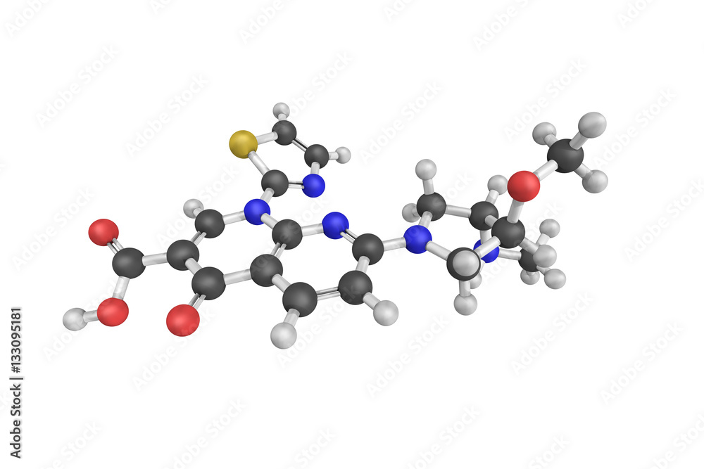3d structure of Voreloxin, also known as Vosaroxin, a topoisomer 3d structure of Voreloxin, also known as Vosaroxin, a topoisomer