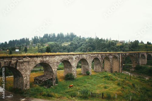 Austrian bridge in the Carpathians