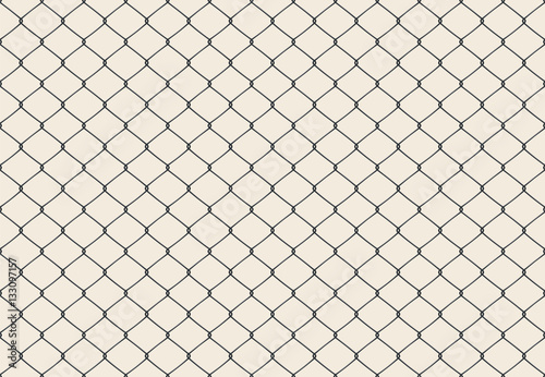 Metallic wired Fence seamless pattern

