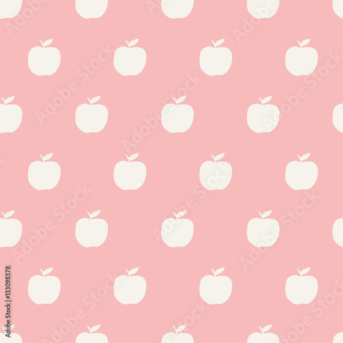 seamless apple pattern