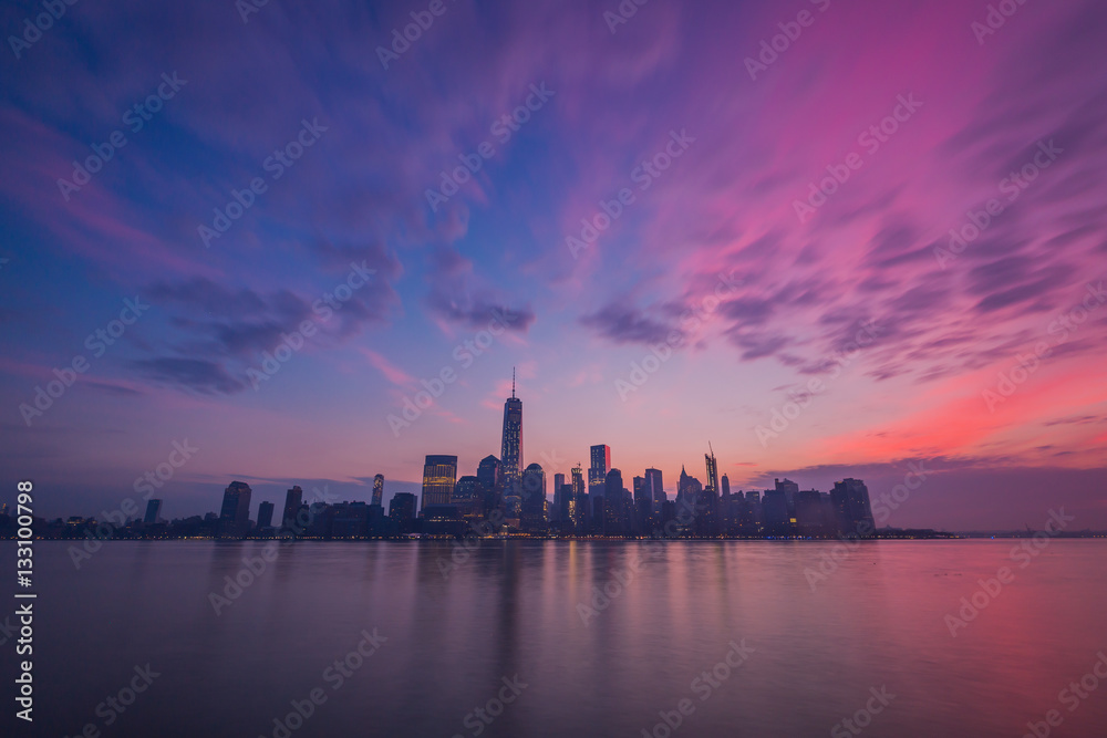 New York Sonnenaufgang 