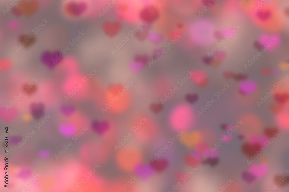 Abstract background with red heart Abstract background with red heart