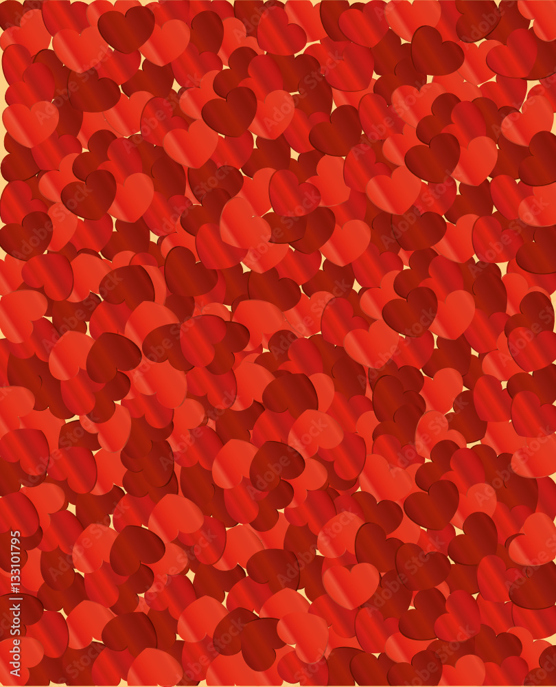 Background hearts. Valentine's Day. Card. You can paste the text