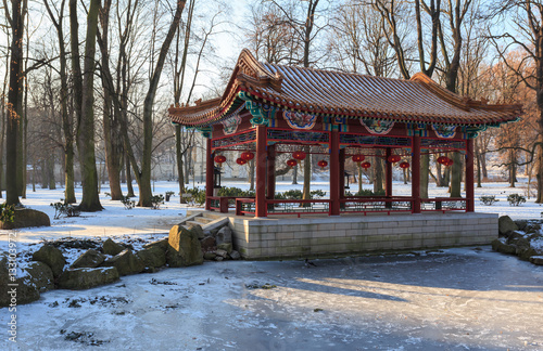 Wallpaper Mural Pawilon Chiński w Łazienkach Królewskich w Warszawie Torontodigital.ca