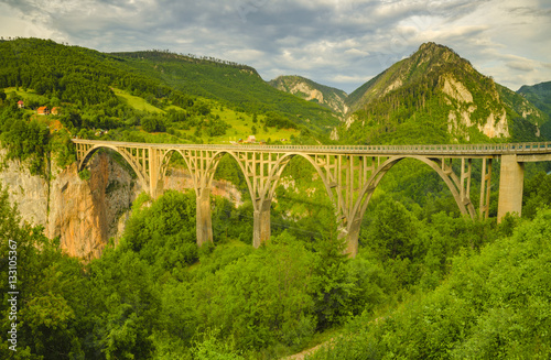 bridge on the river Tara, Montenegro