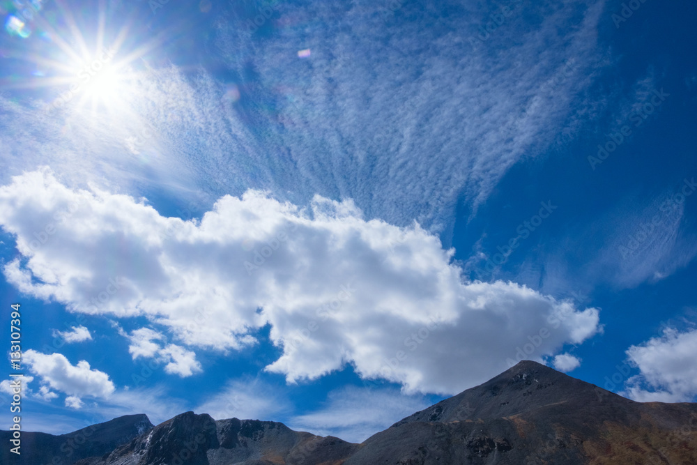 Obraz premium White clouds