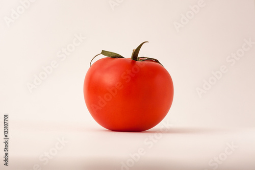 tomatoe on white background