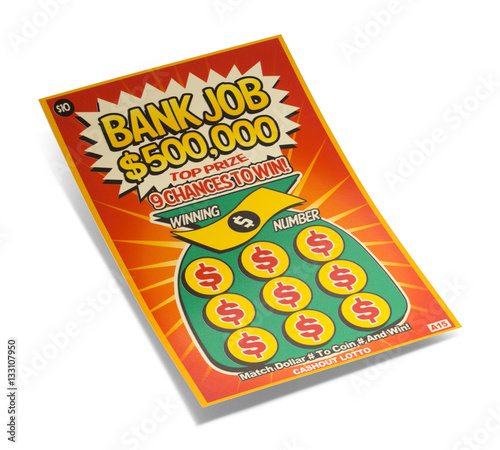 Scratch Off Lotto Ticket