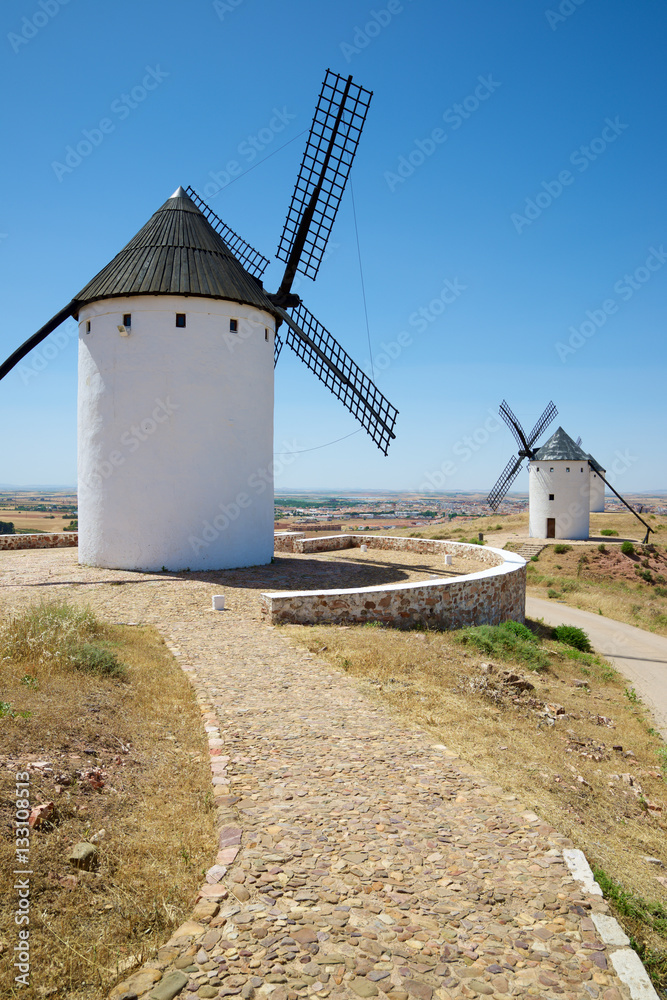 The mills of Don Quixote. The mills of Don Quixote.