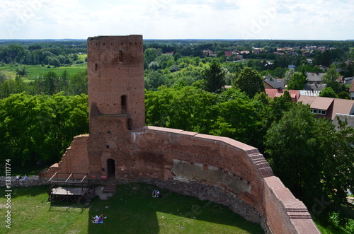 Zamek w Czersku/The castle in Czersk, Mazovia, Poland