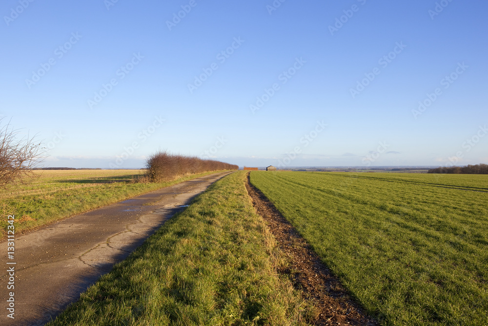 hilltop footpath