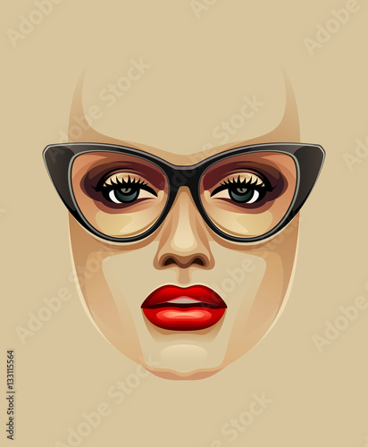 Woman face