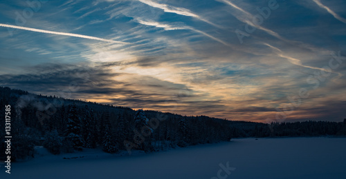 Winter Sunset