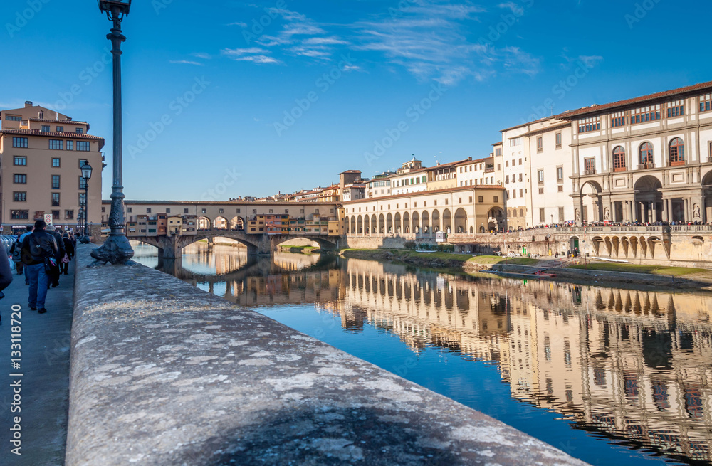 Quai de l'Arno à Florence