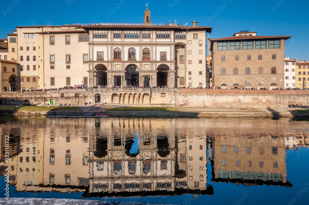 Quai de l'Arno à Florence