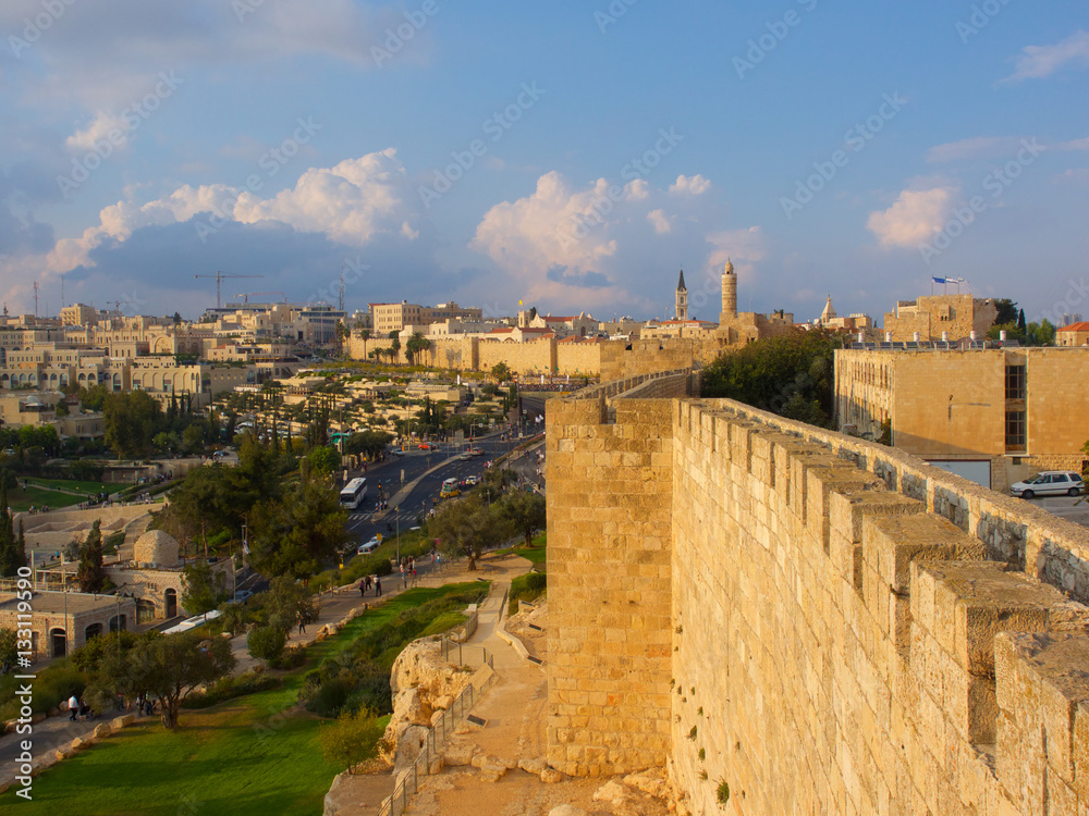 Jerusalem Wall top,Israel