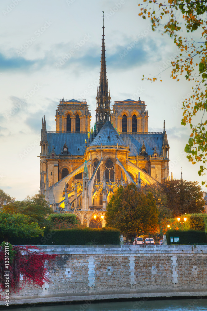 Notre Dame de Paris cathedral