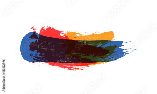 swoosh logo's background