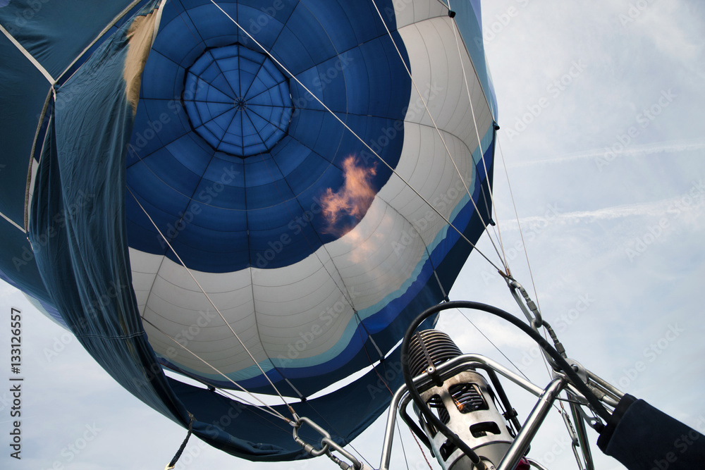 Obraz premium ascension of hot air balloons festival