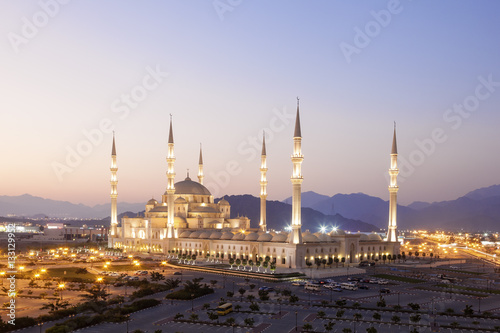 Grand Mosque in Fujairah, UAE