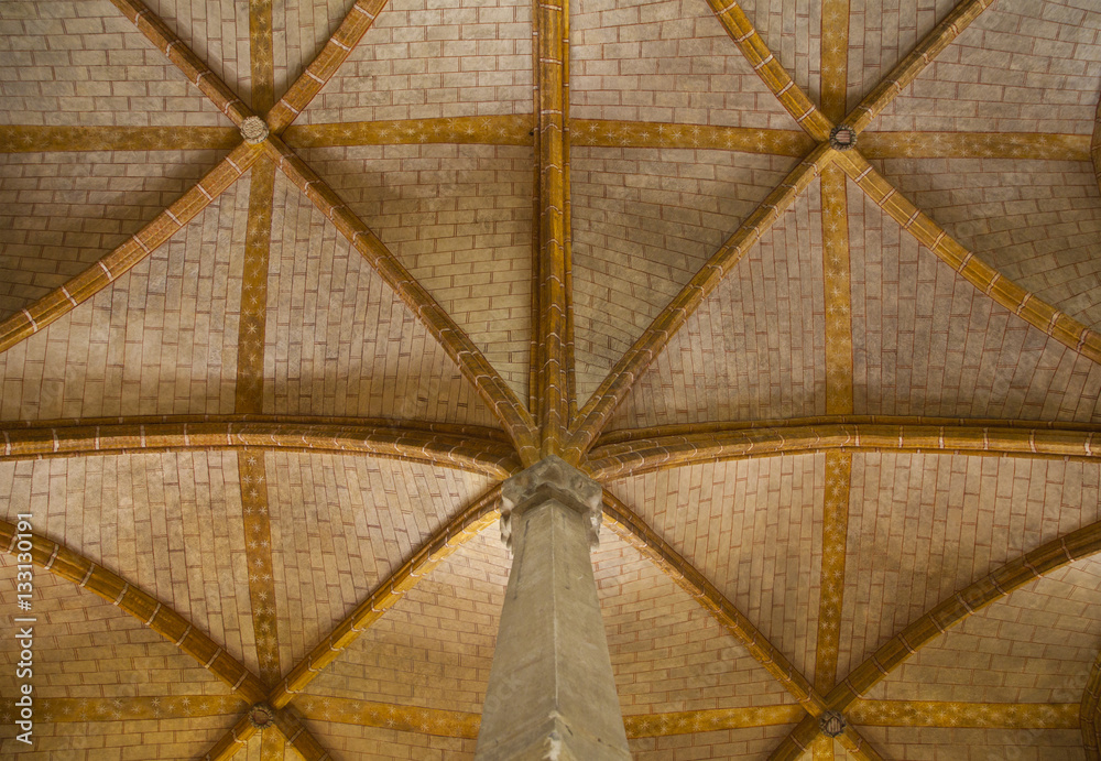 Beautiful ceiling pattern in the 