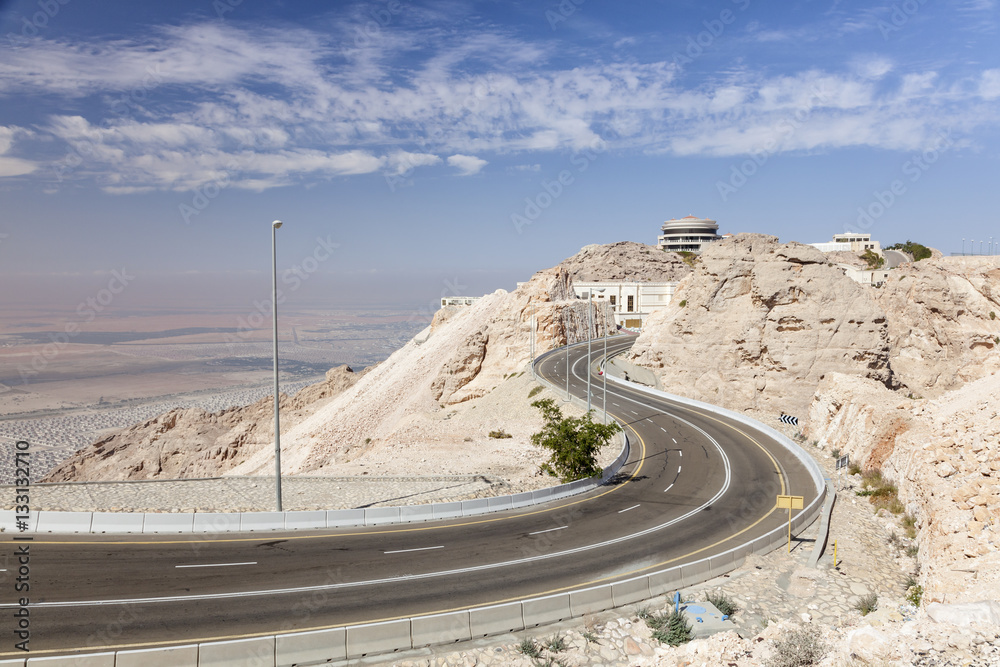 Naklejka premium Jebel Hafeet Mountain, Al Ain