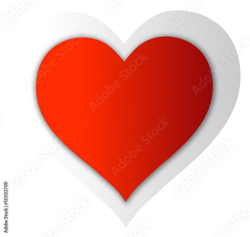 Valentine's Day Love Heart Symbol