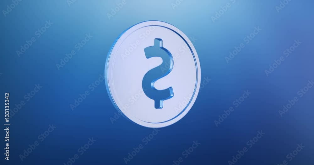 Animated Coin Dollar Blue 3d Icon Loop Modules for edit with alpha matte
Animated Coin Dollar Blue 3d Icon Loop Modules for edit with alpha matte