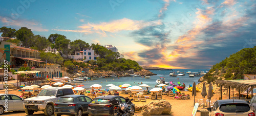 Portinatx Beach at Ibiza photo