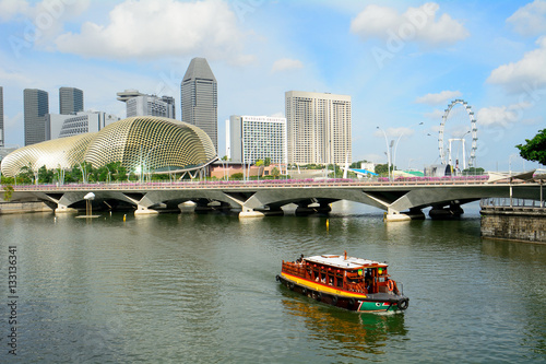 Canvas Print Marina Bay, Singapore