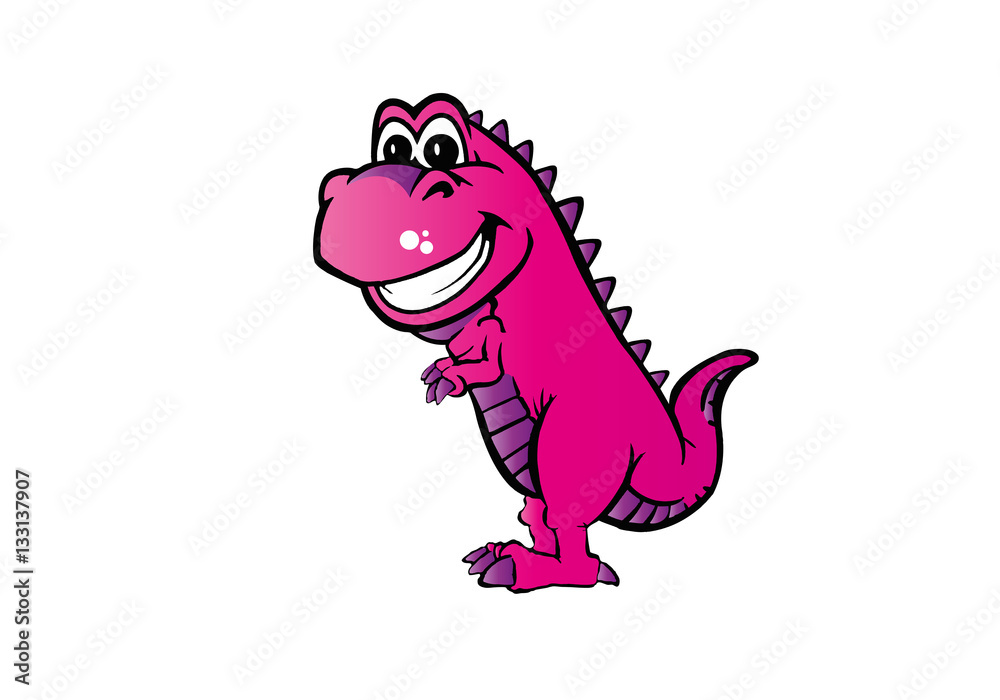 Fototapeta premium dinosaur, comic, cartoon