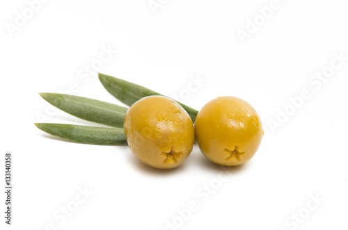 olives isolated