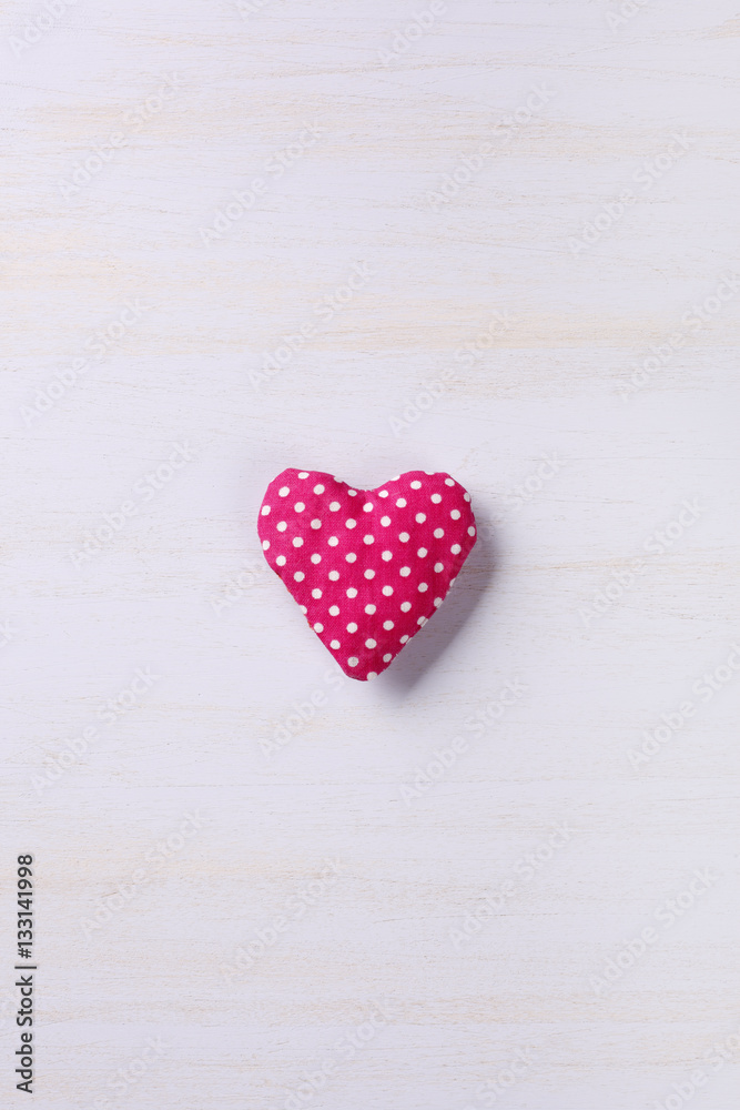Little heart on rustic background Little heart on rustic background