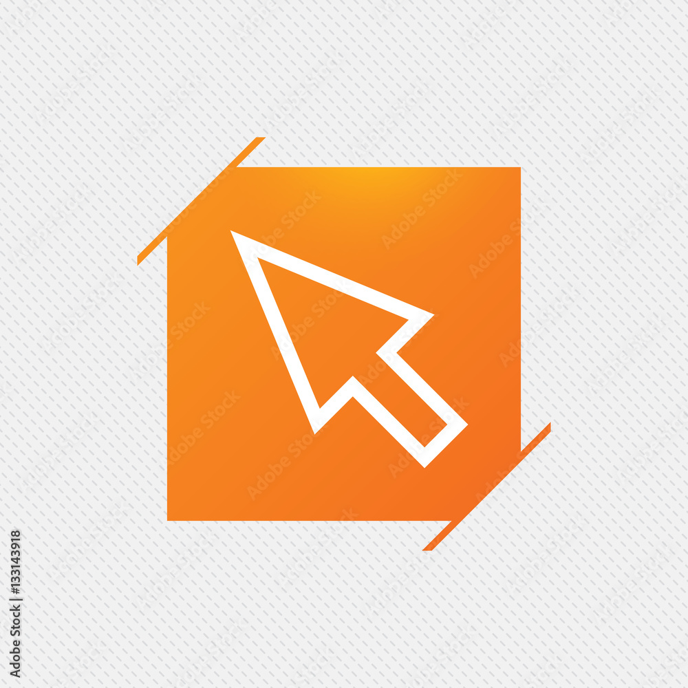 Mouse cursor sign icon. Pointer symbol. Mouse cursor sign icon. Pointer symbol.