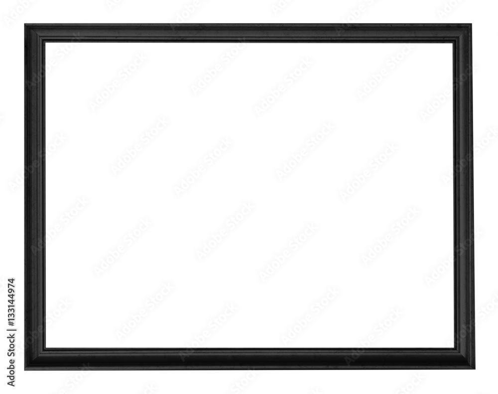 Wood Picture Frame isolated on white background. Wood Picture Frame isolated on white background.