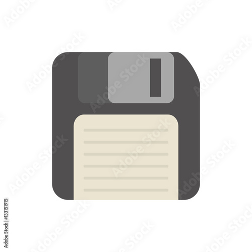 floppy disk storage information office vector illustration eps 10