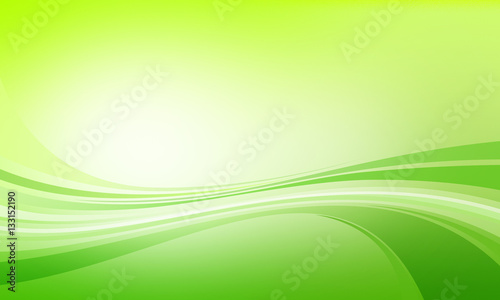 Wave Background green