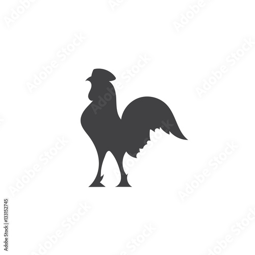 Variety silhouettes chicken    vecctor