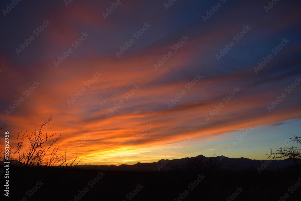 Fototapeta premium Cochise County Sunset