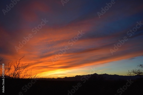 Cochise County Sunset photo