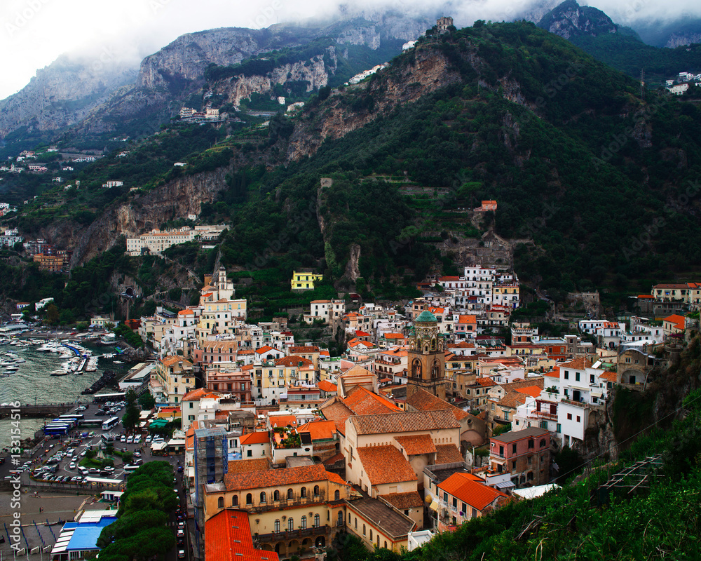 City of Positano in Italy