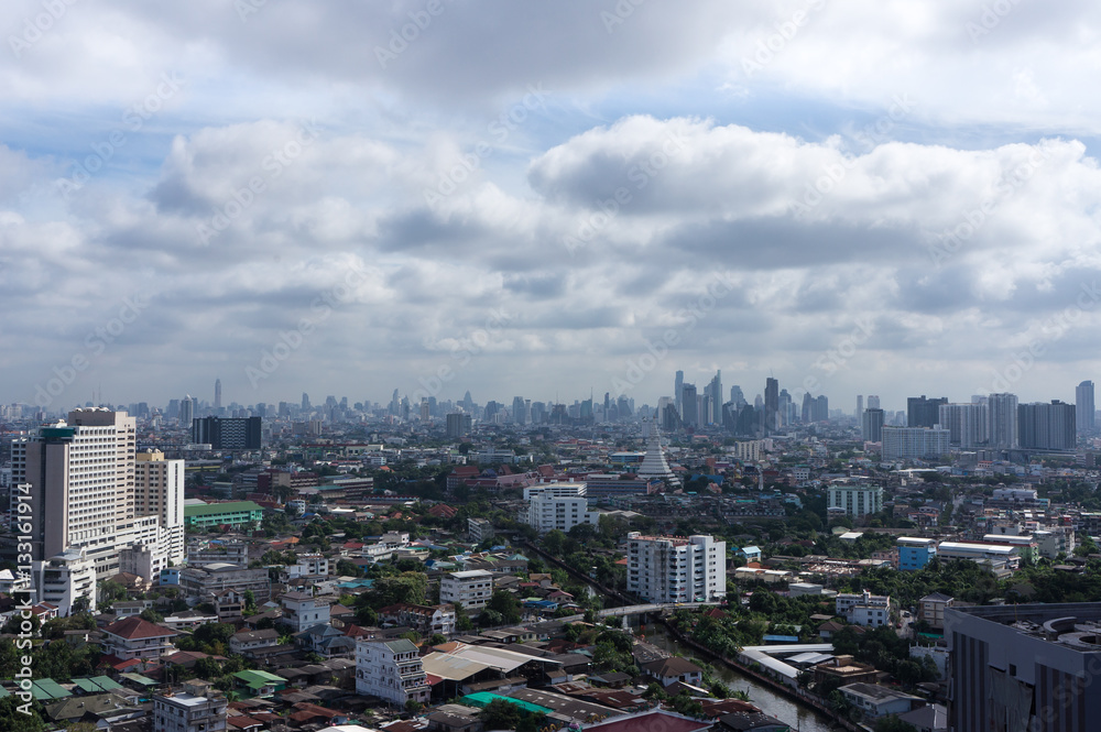 Bangkok's skyline, Thailand, Asia