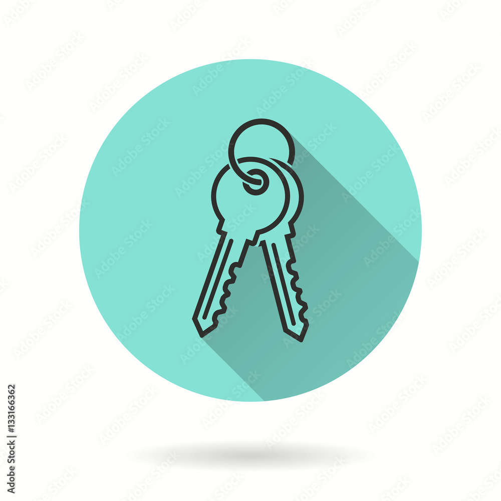 Key - vector icon. Key - vector icon.
