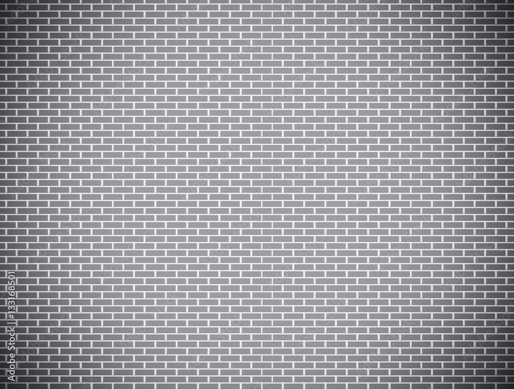 Fototapeta premium Gray brick Wall texture. Abstract pattern background.