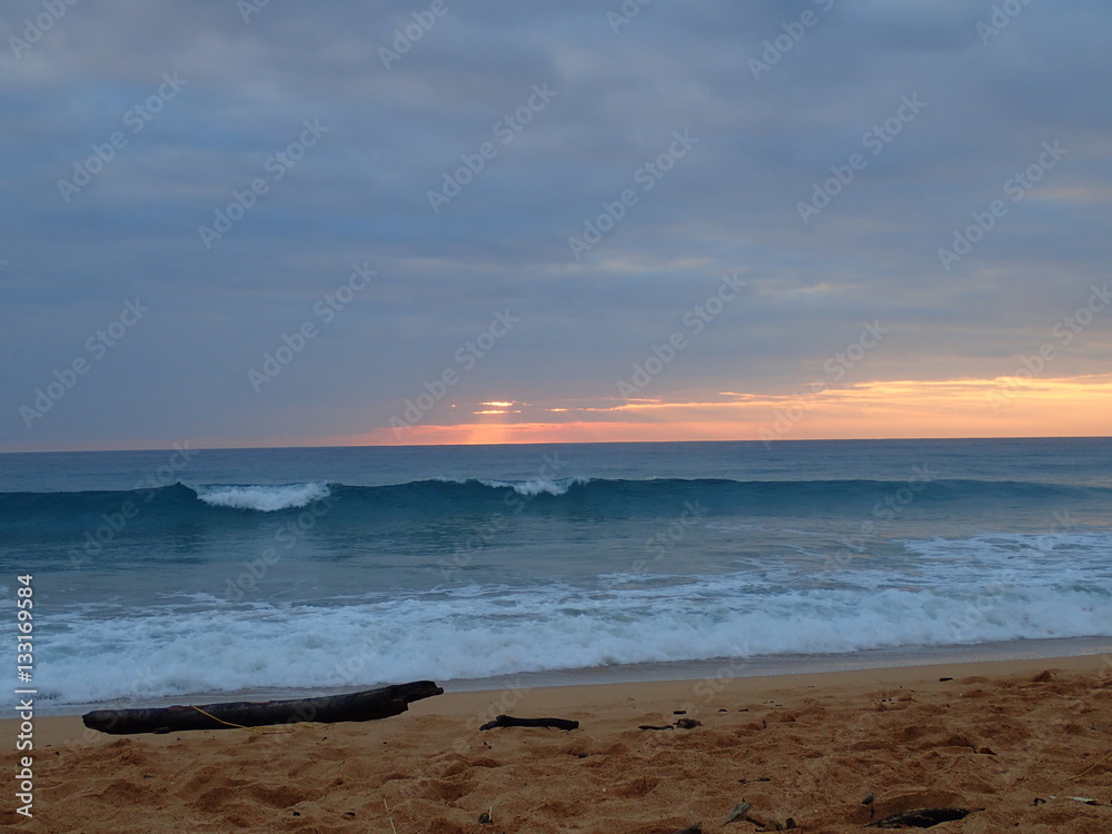 Peaceful Sunrise at the Beach