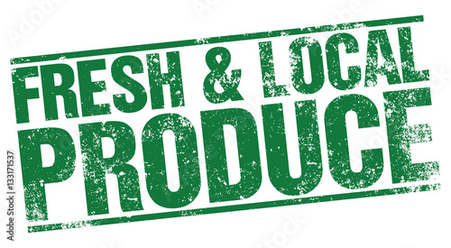 Fresh Local Produce stamp